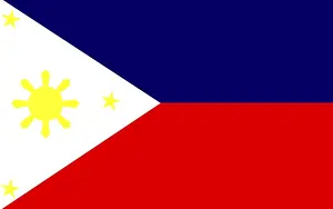 Southeast Asian Flag Stampe: Flag of Philippines