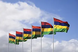 Mauritius Flag Stampe: Flags of Mauritius