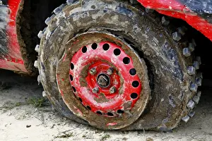 Car Breakdown Stampe: Flat tyre