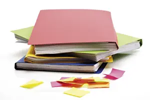Still Life Studio Shots Stampe: Folder and leaflet note pads