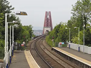 Ponte Forth Stampe: Ponte di Forth sul Fiordo di Forth a Edimburgo