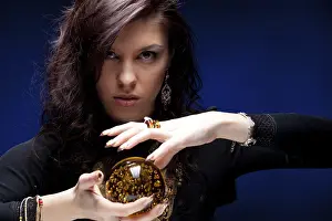 Superstitious Beliefs Stampe: Fortune teller
