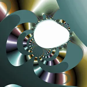 Fractal Object Stampe: Fractal object
