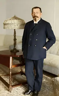 Digitally Edited Portrait Stampe: Friedrich Ebert, 1871 - 1925