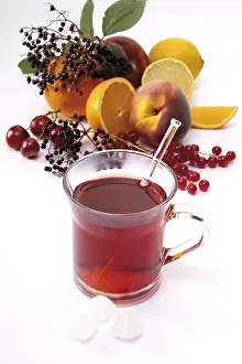 Studio Shot Drinks Stampe: Fruit tea