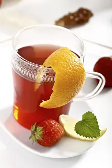 Studio Background Cuisine Stampe: Fruit tea