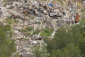 Waste Disposal Site Stampe: Garbage at Majorca