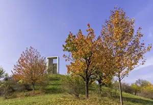Open Air Autumn Mood Stampe: Gate of Knowledge in the Symposium Lindabrunn