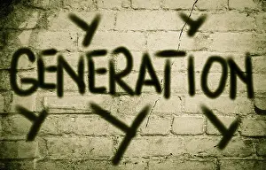 Conceptual Photo Symbolism Stampe: Generation Y Concept