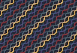 Abstract Geometric Patterns Stampe: Geometric pattern template. template with trendy abstract geometric pattern