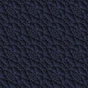 Symbolic Star Image Stampe: Geometric star pattern, vector background