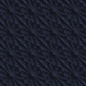 Symmetrical Geometric Shape Stampe: Geometric star pattern, vector background