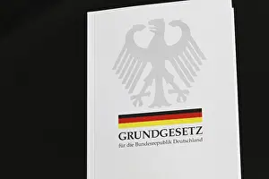 Grundgesetz Germany Stampe: German Basic Law