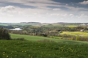 Thuringia Landscape Stampe: Germany, Greiz, Thuringia, Thuringia