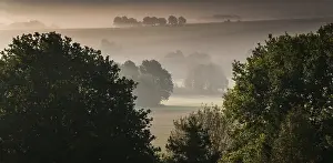 Autumnal Atmosphere Stampe: Germany, Greiz, Thuringia, Thuringia
