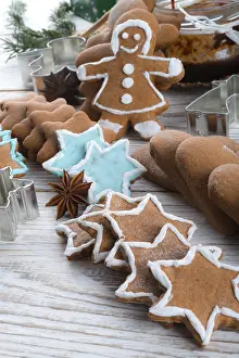 Gingerbread Dessert Stampe: Gingerbread