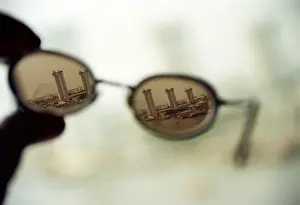 High Rise Buildings Stampe: Glasses