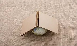 World Geography Map Stampe: Globe is placed on canvas background