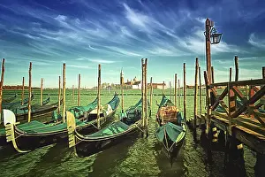 Venice Gondolas Stampe: Gondolas