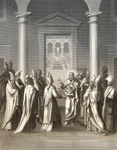 Biblical Figure Illustration Stampe: The Great Commandment, New Testament