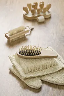 Personal Hygiene Products Stampe: Group of bath accessories