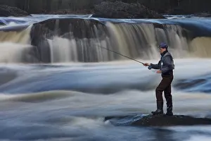 Recreational Activity Stampe: Hallingdal river