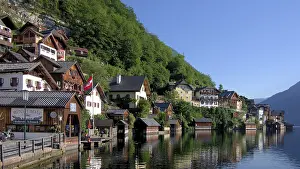 Upper Austria Tourist Attraction Stampe: Hallstatt