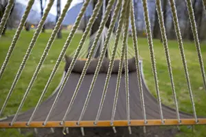 Wooded Landscape Photography Stampe: Hammock in the Forest
