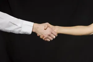 Business Teamwork Stampe: Handshake