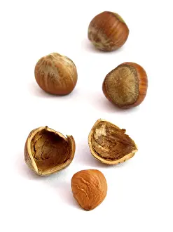 Nutrition Facts Stampe: A few hazelnuts