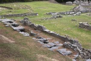 Balkan Peninsula Landmarks Stampe: High angle view of pits