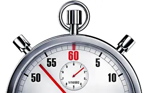 High Resolution Rendering Stampe: High resolution rendering of a stop watch