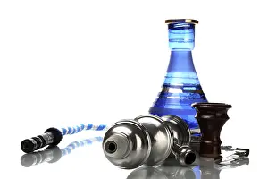 Studio Shot Hookah Stampe: Hookah