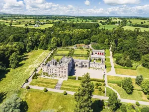 Lake District Aerial Photography Stampe: Hutton in the Forest from a drone