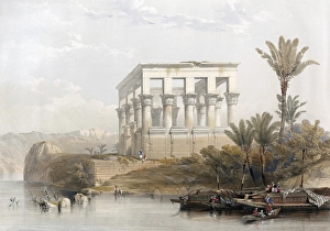 African Heritage Sites Stampe: The hypethral temple complex in Philae