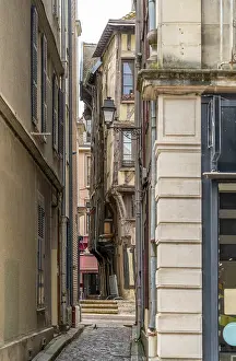 Traditional European Architecture Stampe: Impression of Troyes