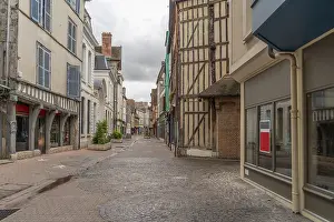 European Street Scene Stampe: Impression of Troyes