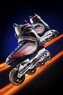 Leisure Activities Stampe: Inline skates