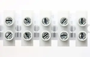 Studio Shot Symbolism Stampe: Insulation screw joint
