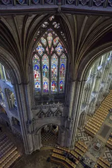 Stampa con cornice : Visita Interna della Cattedrale di Ely