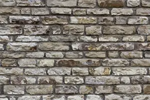 No People Close Shot Stampe: Irregular stone wall