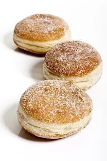 Sweet Donuts Stampe: Three jam donuts