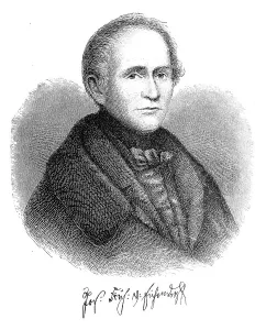 Historical Figure Portrait Photo Stampe: Joseph Freiherr von Eichendorff