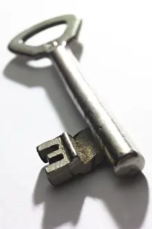 Studio Shot Of A Key Stampe: Key