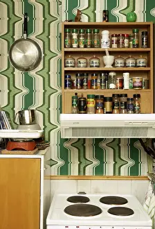 Empty Kitchen Space Stampe: Kitchen interior