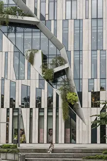 Architectural Style In Europe Stampe: Ko-Bogen building complex