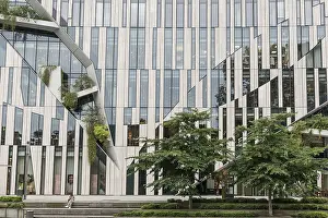 Daniel Libeskind Architecture Stampe: Ko-Bogen building complex