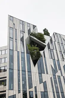 Daniel Libeskind Architecture Stampe: Ko-Bogen building complex
