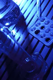 Glass Laboratory Equipment Stampe: Laboratory