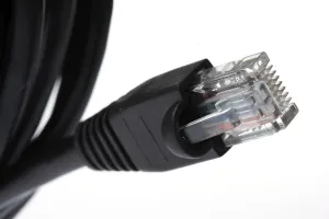 Computer Network Connection Stampe: LAN cable, network cable, for connecting computers to a network